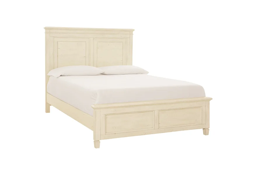 Shoreline Queen Panel Bed by Bassett at Esprit Decor Home Furnishings